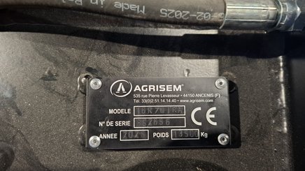 Semoir pour semis simplifié Agrisem Strip-Cat II traîné Repliable