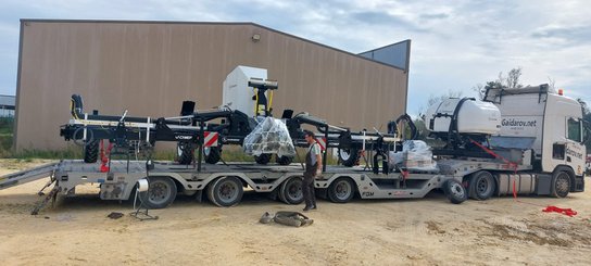 Semoir monograine Agrisem CHEF traîné Repliable