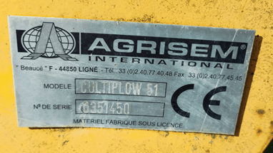 Décompacteur Agrisem Cultiplow CULTIPLOW 51
