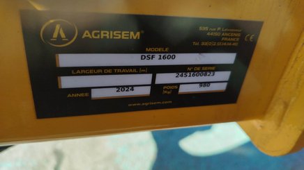 Semoir - autre Agrisem DSF1600