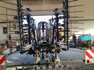 Semoir pour semis simplifié Agrisem BOSS Repliable