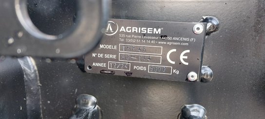 Semoir monograine Agrisem CHEF traîné Repliable