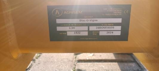 Déchaumeur à disques Agrisem Disc-O-Vigne Fixe