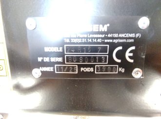 Semoir pour semis simplifié Agrisem BOSS Dual porté R