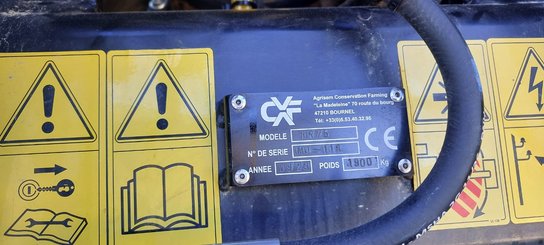 Semoir monograine Agrisem CHEF porté Repliable