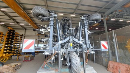 Semoir pour semis simplifié Agrisem BOSS Repliable