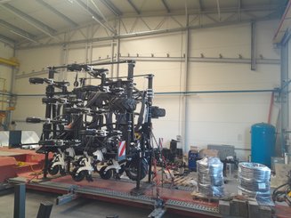 Semoir pour semis simplifié Agrisem BOSS Repliable