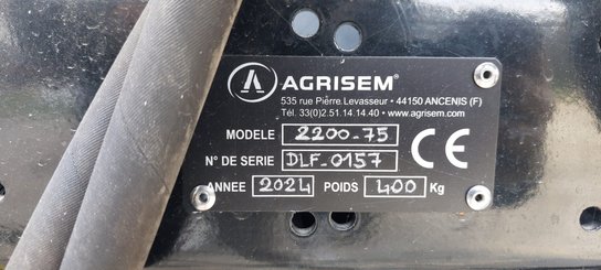 Cuve, citerne Agrisem DLF