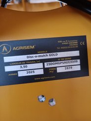 Déchaumeur à disques Agrisem Disc-O-Mulch Gold porté Fixe