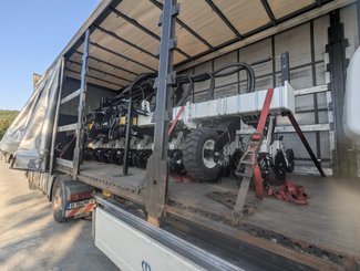 Semoir pour semis simplifié Agrisem Rampe de semis