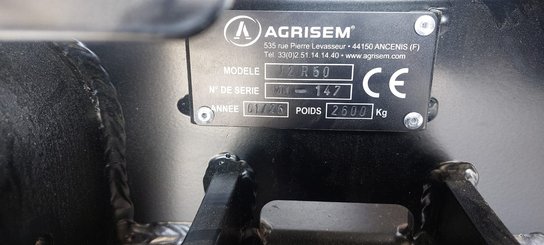 Semoir monograine Agrisem CHEF porté Repliable
