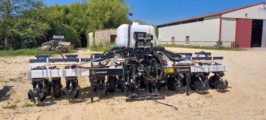 Semoir monograine Agrisem CHEF traîné Repliable