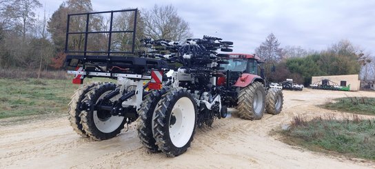 Semoir pour semis simplifié Agrisem Strip-Cat II traîné Repliable