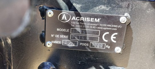 Semoir monograine Agrisem CHEF traîné Repliable
