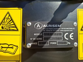 Semoir pour semis simplifié Agrisem BOSS Dual porté R