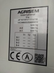 Semoir pour semis simplifié Agrisem BOSS Trainé 3/4m