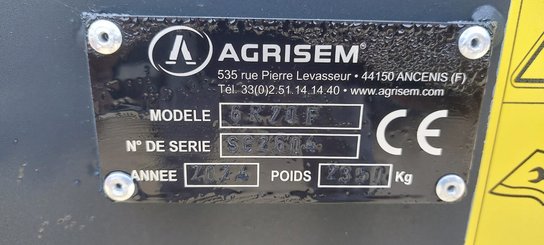 Semoir pour semis simplifié Agrisem Strip-Cat II porté Fixe