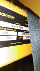 Déchaumeur à disques Agrisem Disc-O-Vigne Fixe