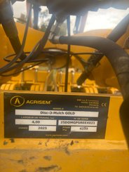 Déchaumeur à disques Agrisem Disc-O-Mulch Gold porté Repliable