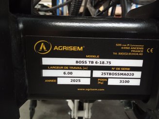 Semoir pour semis simplifié Agrisem BOSS Repliable