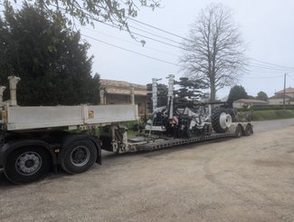 Semoir pour semis simplifié Agrisem Strip-Cat II traîné Repliable