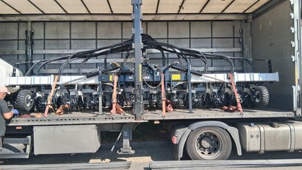 Semoir pour semis simplifié Agrisem Rampe de semis