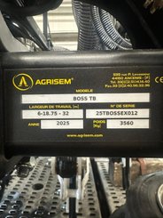 Semoir pour semis simplifié Agrisem BOSS Repliable