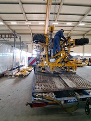 Semoir pour semis simplifié Agrisem Vibrosem porté Repliable