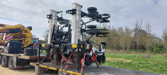 Semoir pour semis simplifié Agrisem Strip-Cat II porté Repliable