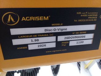Déchaumeur à disques Agrisem Disc-O-Vigne Fixe