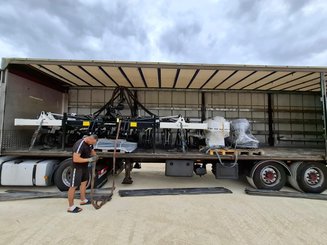 Semoir pour semis simplifié Agrisem Strip-Cat II porté Repliable