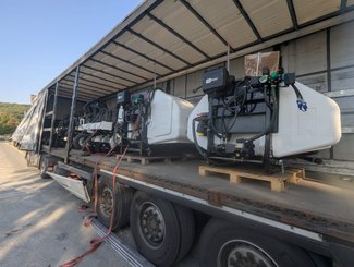 Semoir pour semis simplifié Agrisem Rampe de semis