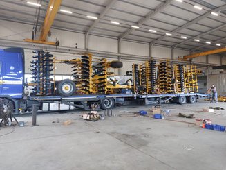 Semoir pour semis simplifié Agrisem Vibrosem porté Repliable