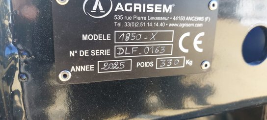 Cuve, citerne Agrisem DLF