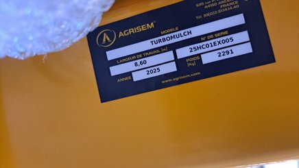 Déchaumeur Agrisem Turbomulch Repliable