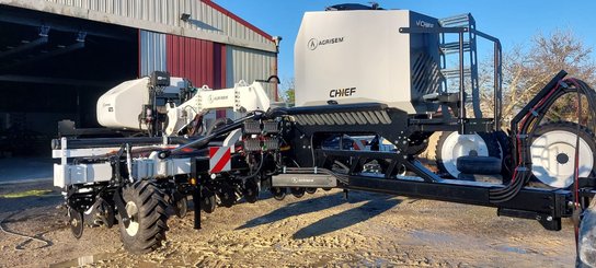 Semoir monograine Agrisem CHEF traîné Repliable