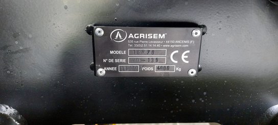 Semoir monograine Agrisem CHEF porté Repliable
