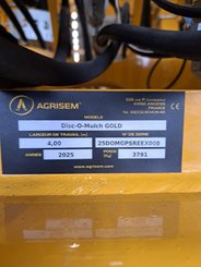 Déchaumeur à disques Agrisem Disc-O-Mulch Gold porté Repliable