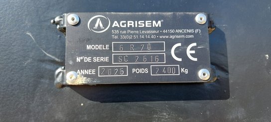 Semoir pour semis simplifié Agrisem Strip-Cat II porté Fixe