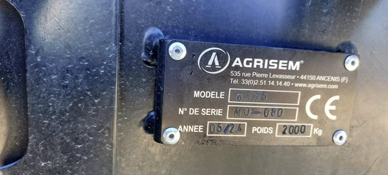 Semoir monograine Agrisem CHEF traîné Repliable