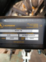 Semoir pour semis simplifié Agrisem BOSS Repliable