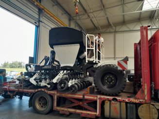 Semoir pour semis simplifié Agrisem mBOSS Rétractable