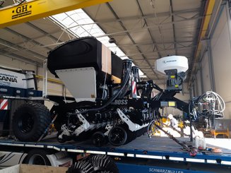 Semoir pour semis simplifié Agrisem mBOSS Rétractable