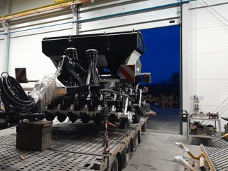 Semoir pour semis simplifié Agrisem mBOSS Rétractable