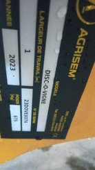 Déchaumeur à disques Agrisem Disc-O-Vigne Fixe