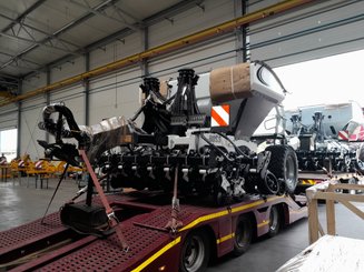 Semoir pour semis simplifié Agrisem mBOSS Rétractable