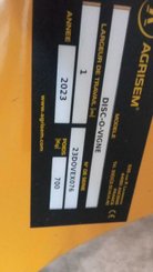 Déchaumeur à disques Agrisem Disc-O-Vigne Fixe