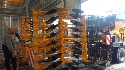 Déchaumeur à disques Agrisem Disc-O-Mulch Gold porté Repliable