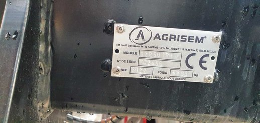 Semoir pour semis simplifié Agrisem Strip-Cat II traîné Repliable