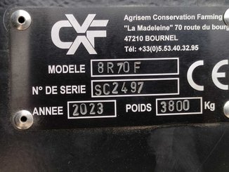 Semoir pour semis simplifié Agrisem Strip-Cat II porté Fixe